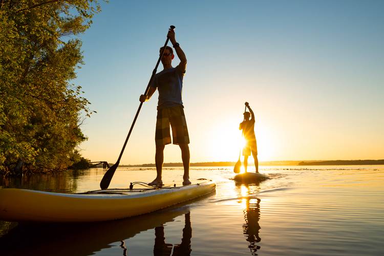 Paddle Boarding in the Space Coast